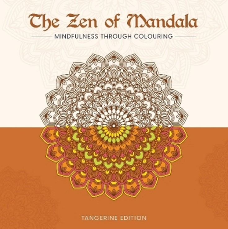 The Zen Of Mandala | Tangerine Edition